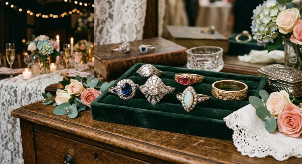 Des bagues vintage pour sublimer vos occasions spéciales