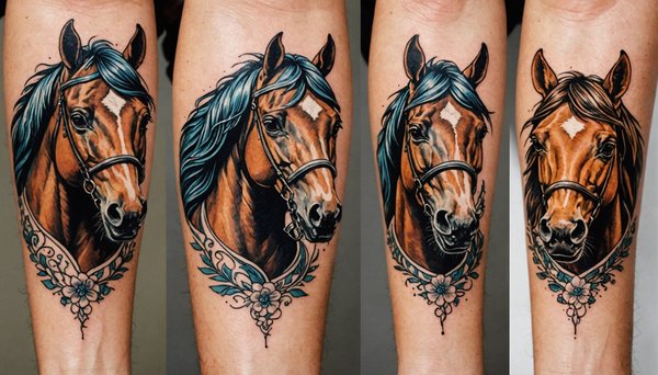 Le meilleur choix de tatouages temporaires pour les amoureux des chevaux